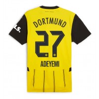 Camisa de Futebol Borussia Dortmund Karim Adeyemi #27 Equipamento Principal 2024-25 Manga Curta